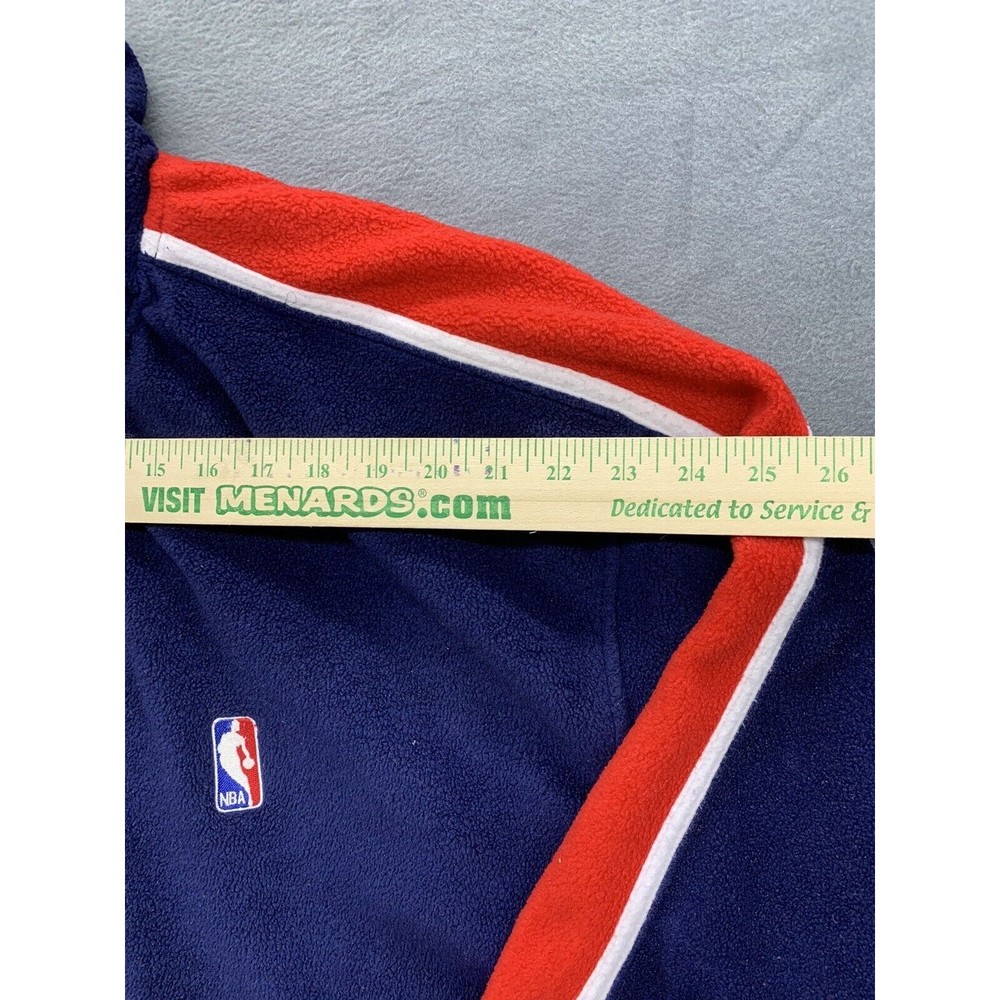 Official NBA Mens Sweatshirt 2XL Red White Blue Performance Fleece Athletic - Picture 7 of 16